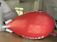 Ballon publicitaire gonflable en PVC BOYI, ballon dirigeable à l'hélium