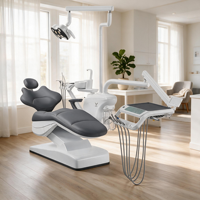 Fauteuil dentaire avec système de désinfection des tuyaux et caméra intra-orale certifié CE ISO fabriqué à Foshan