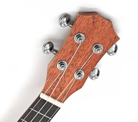 Ukelele acústico de 23 pulgadas al por mayor, juguetes musicales de Educación Temprana de cuatro cuerdas, cuerdas de nailon para ukelele, juguete con música