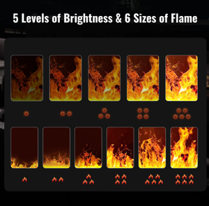 Elegante <span class=keywords><strong>Chimenea</strong></span> de Vapor con Efecto de Llama Real en 3D, Diseño Minimalista, Perfecta para Decoración de Interiores en Espacios Pequeños y Grandes - Product Image 4