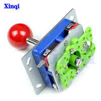 Prix Usine Promotion Kit Arcade LED DIY 2 Joueurs USB PC MAME Jeux à Monnayeur pour Raspberry Pi 12V Poussoir en Plastique