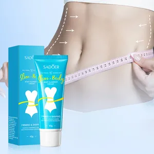 SADOER Fast Weight Loss Waist Fat Burning Slimming Cream Flat Belly High Cellulite Firming Slimming Body Cream Private Label