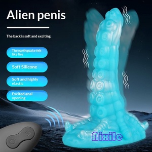 Vibromasseur Prostate Monster Tentacle, Jouet Sexuel Portable pour Hommes, Femmes, Couples, Gays, Entraîneur Anal Fantaisie, Plug Anal Vibrant - Product Image 2