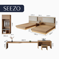 Moderne Luxus-Hotelzimmer-Sets Hotelmöbel-Hersteller OEM Hotelmöbel-Lösungen Renovierungs-Hotelzimmer-Set