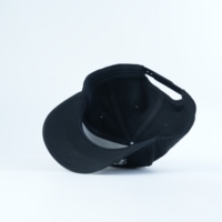 Casquettes de golf à 5 panneaux personnalisées 100% coton, ajustables, structurées, avec fermeture snapback