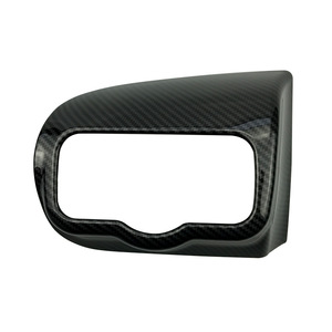Mercedes-Benz Dash Frame Carbon Fiber Textured Piano Black ABS Interior Modification Panel For A-Class CLA-Class W177 C118 - Product Image 1