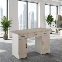 Bureaux informatiques modernes en bois pour petits bureaux, tables de direction pour managers, PDG, cadres, mobilier de bureau, personnalisation en usine, vente en gros