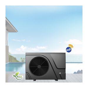 Bombas de Calor Aire-Agua de 10.5kw y 25kw, Alto COP, Inverter DC, Bomba de Calor para Piscina, Calentador de Piscina, Agua Caliente para Bañera - Product Image 1