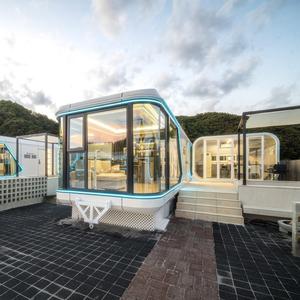 Offre Spéciale : <span class=keywords><strong>Capsule</strong></span> Spatiale Modulaire Préfabriquée de Luxe Moderne, Étanche, pour Conteneur Maritime Complet, Idéale pour Maison Flottante, Hôtel ou Salon - Product Image 2