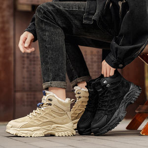 남성용 따뜻한 방수 겨울 신발, 겨울 부츠, 일상적인 강아지 산책 및 야외 하이킹에 적합 - Product Image 3