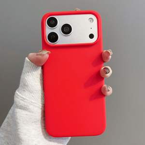 Coques de téléphone en silicone TPU mat pour iPhone 16 Pro Max 17 Air, coque arrière de couleur unie pour iPhone 17 Pro Max, accessoires - Product Image 6