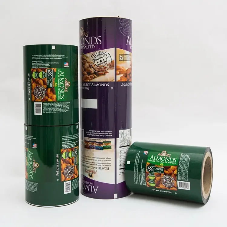 Nieuw Product Hot Selling Food Verpakking Plastic Aluminiumfolie Verpakking Rolfilm
