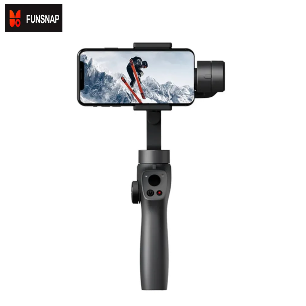 Funsnap capture2s 3 trục cầm tay Gimbal ổn định tập trung kéo & zoom cho điện thoại thông minh máy ảnh Video ghi lại vlog sống