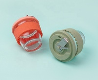 Tasses à café transparentes réutilisables résistantes à la chaleur, tasse à café en Silicone et en verre avec couvercle en Silicone pour fille, vente en gros