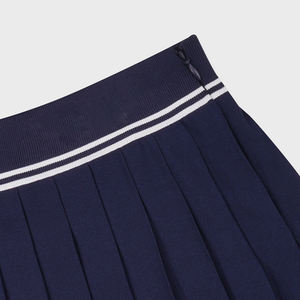 कस्टम मुद्रित स्ट्रिप एथलेटिक पहनने वाले परिधान गोल्फ ड्रेस <span class=keywords><strong>2</strong></span> लेयर महिलाओं की प्लेटेड टेनिस स्कर्ट - Product Image 2