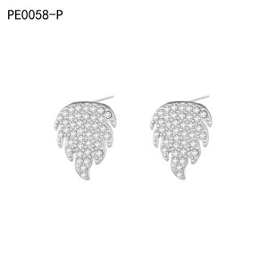 ต่างหูแฟชั่นแบบติดหู รุ่น PE0058 สำหรับผู้หญิง เครื่องประดับคุณภาพสูง - Product Image 1