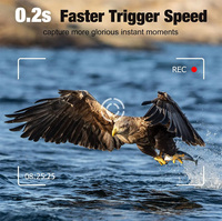 4G Водонепроницаемая камера для охотничьей стойки на дерево с солнечной батареей, 2K 30 МП CMOS-сенсор, беспроводная, с облачным сервисом, запись на MicroSD/TF-карту, ночное видение до 30-40 футов