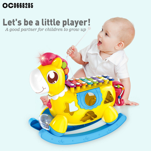 Jouet musical pour bébé, piano, <span class=keywords><strong>xylophone</strong></span> avec lumière musicale - Product Image 3