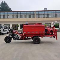 Tricycle de lutte contre l'incendie fiable et compact avec réservoir d'eau, idéal pour les interventions d'urgence communautaires