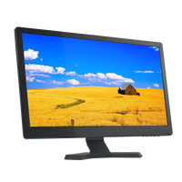 Nouvel écran d'ordinateur de bureau TFT LED de 21,5 pouces, moniteur VGA, 75 Hz, écran large, usage professionnel, vente en gros