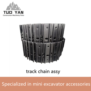 מיני מחפר מסלול קישור assy עבור KX15 KX20 KX30 YM30 באיכות גבוהה מזויף מסלול שרשרת קישור קבוצה - Product Image 6