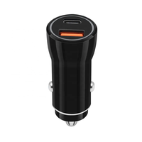 Prix de gros Chargeur voiture double USB Chargeur USB C pour téléphone voiture Adaptateur type C Chargeur voiture intelligent 3,1 A