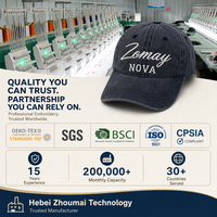 Casquette de baseball personnalisée style Boston, effet vieilli, 6 panneaux, réglable, brodée, type Dad Hat, vente en gros, faible MOQ
