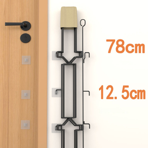 Nouvelle barrière métallique rétractable transfrontalière pour animaux de compagnie, porte pour chat, barrière de sécurité pour enfants, garde-corps d'escalier domestique, clôture pour chien - Product Image 5