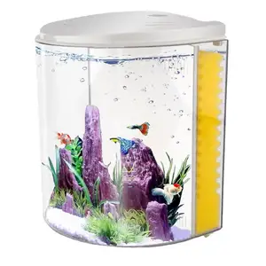 Goedkope Prijs Mini Betta Vis Doos Plastic Aquarium