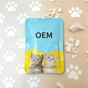 Snacks Húmedos para Gatos al por Mayor Personalizados de Fábrica, Varios Sabores, Salmón, Atún, Comida Natural para Gatos, Golosinas para Gatos - Product Image 3
