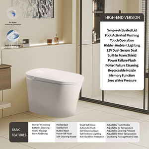 Eco-Friendly Smart <b>Toilets</b> With Remote Control & <b>Seat</b> Heating Dual Flush Low Water Consumption OTS40-3 Wall Hung Smart <b>Toilet</b> OT - Product Image 2