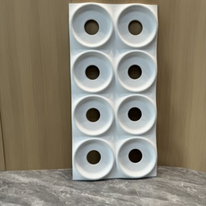 Hot Sale Best Price Modern Carbon Rock Plate Wall Board Indoor Hotel Countertops PU Artificial Stone <strong>Panel</strong> - Product Image 4
