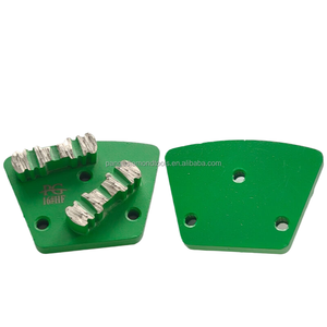 Disques abrasifs PanGu Diamond Grinding Shoes Bar Segments, forme trapézoïdale, à liaison souple, pour meuleuse à béton, OEM - Product Image 2