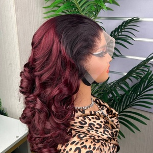 Peluca de Cabello Humano de Alta Calidad y Densidad Completa, Rizado Suelto y Elástico, SDD Super Double Drawn, Frontal Completo, 300% de Densidad - Product Image 2