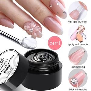 BORN PRETTY Gel de pegamento UV para puntas de uñas sólidas Extra fuertes 5g para extensiones de uñas de larga duración, fácil de aplicar - Product Image 2
