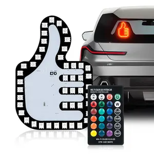 Rcj LED cử chỉ ngón tay ánh sáng cho cửa sổ xe hơi ánh sáng dừng ngón tay cử chỉ xe ánh sáng nội thất trang trí cảnh báo đèn - Product Image 1