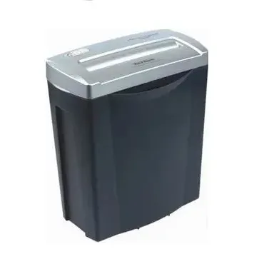 8 tấm Dải cắt giấy thẻ tín dụng CD & DVD Shredder với 14L bin cho kinh doanh & nhà văn phòng sử dụng với giấy đảo ngược màu đen