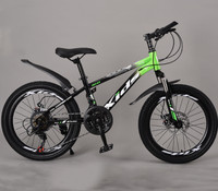 Phoenix — vtt de 18/20 pouces à 21 vitesses pour enfant, vélo tout terrain, fourche en acier au carbone, cyclisme, cube, équipement de 20 pouces