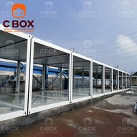 Cbox Portable Travailleur Dortoir Facile Transport Installation Temporaire Construction Camp Travail Logement Conteneur Maison