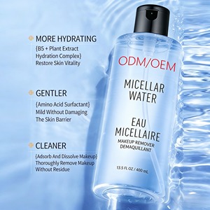 <span class=keywords><strong>Eau</strong></span> <span class=keywords><strong>Micellaire</strong></span> Bio Nettoyante en Profondeur Douce aux Herbes, Glycérine et Aloe Vera (OEM/ODM) – Bleue et <span class=keywords><strong>Rose</strong></span> pour le Visage - Product Image 2