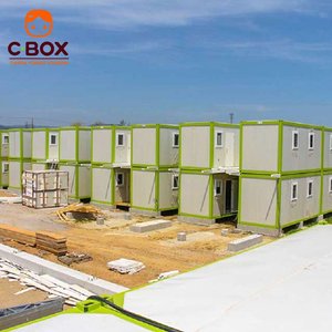 Cbox – Nouvelle Maison Conteneur Modulaire Légère et Moderne, Ignifuge, à Montage Rapide, pour Dortoirs de Travailleurs, Bureaux, Hôtels et Centres Commerciaux, Bâtiments à 2 Étages - Product Image 2