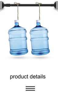 <span class=keywords><strong>Tringle</strong></span> à <span class=keywords><strong>rideau</strong></span> ajustable en acier inoxydable sans poinçonnage pour le séchage des vêtements Tige pour le séchage des vêtements de balcon - Product Image 5