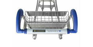 Carrito de Compras Ligero de Aleación de Aluminio para Aeropuerto, Carrito de Equipaje de 200 kg/250 kg para Pasajeros - Product Image 3