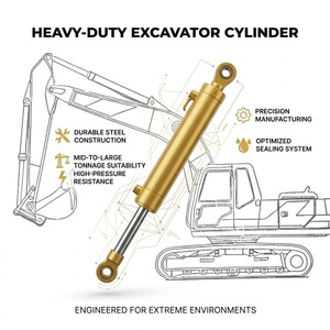 Actionneur hydraulique inclinable robuste pour bulldozer <span class=keywords><strong>de</strong></span> grande capacité, destiné aux sites miniers en ciel ouvert - Product Image 3