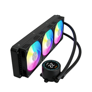 Enfriador de CPU Wanmisle, Radiador Refrigerado por Agua, Negro y Blanco, para Computadora de Escritorio, con Iluminación ARGB Integrada, de Alto Rendimiento - Product Image 4
