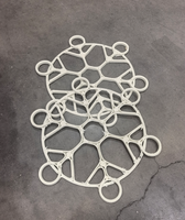 Imprimante 3D industrielle intelligente et fermée Rongchi avec moteur à engrenages, compatibilité multi-matériaux, garantie 1 an pour les pièces de coque de véhicules à énergie nouvelle