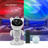 Projecteur d'étoiles et d'effets galactiques Aurora en ABS moderne, veilleuse LED pour décoration d'ambiance de chambre et haut-parleur, vente en gros