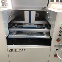 Imprimante de pâte à souder pour circuits imprimés ZB-4535LY entièrement automatique à vision, machine d'impression de pâte à souder pour circuits imprimés 450x350mm pour ligne de production SMT SMD