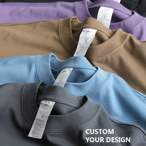 Playera de Alta Calidad 100% Algodón de Alto Gramaje y Corte Amplio para Hombre con Impresión Personalizada, Camiseta Lisa Unisex de Peso Pesado - Product Image 2