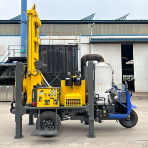 Foreuse de puits <span class=keywords><strong>d</strong></span>'eau portable montée sur tricycle de 200 m - Product Image 4